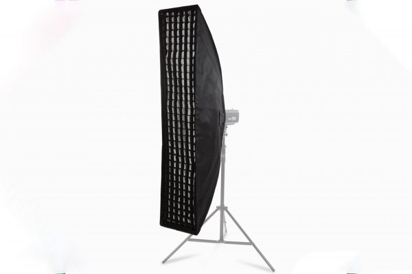 Софтбокс 200 x 40 см з сотами, тип - парасолька, байонет Bowens