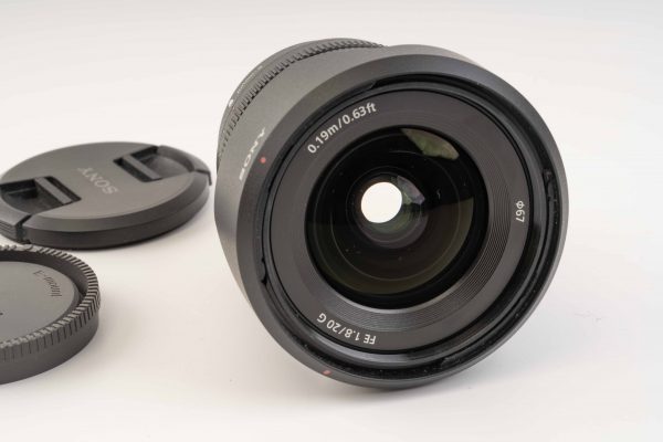 Об'єктив Sony FE 20mm f/1.8 G Sony E-mount (SEL20F18G)