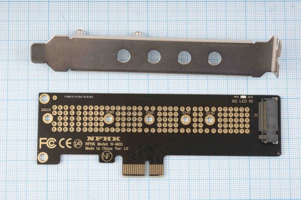 Адаптер NFHK SSD M.2 NVMe to PCIe Adapter (N-M211)