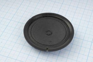 Динамік круглий пластиковий 50 x 10 мм, 0.5W, 8Ω, картоновий дифузор