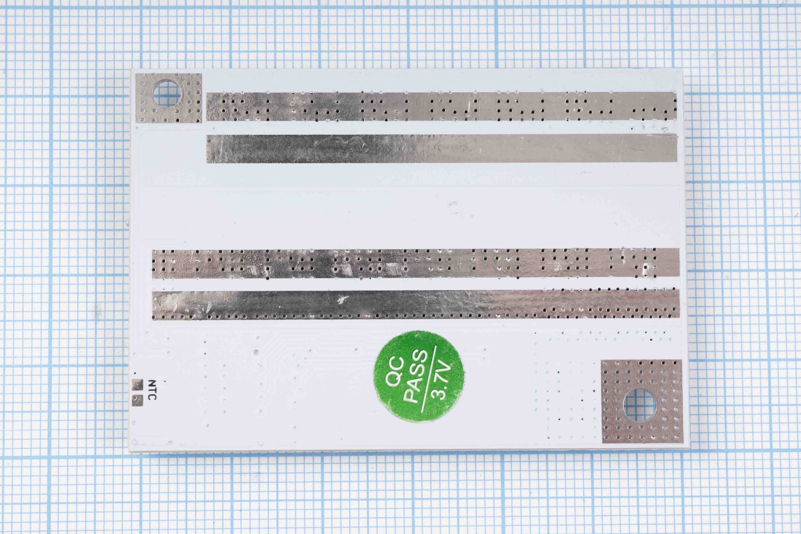 BMS-контролер заряду для Li-Ion, 3S (4S, 5S)/100А, біла плата