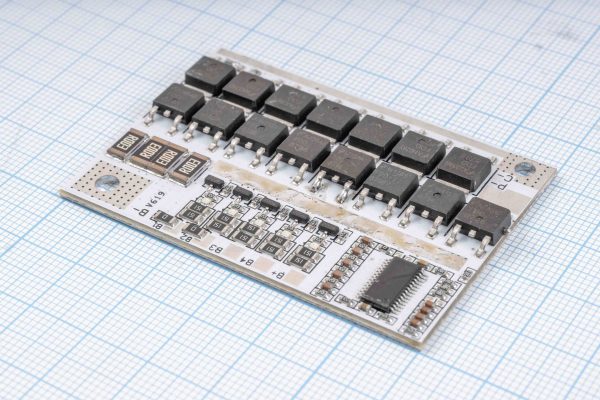 BMS-контролер заряду для Li-Ion, 3S (4S, 5S)/100А, біла плата
