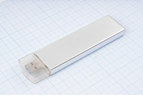 Адаптер-кейс для SSD M.2 SATA (NGFF) 2242/2260/2280, USB-A 3.0