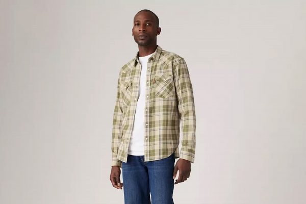 Сорочка Levi`s Classic Standard Fit Western #857450167 розмір M