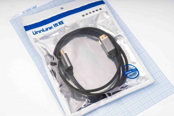 Кабель UnnLink DisplayPort to HDMI, 150 см