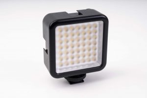 Ліхтар накамерний W49, відео світло, дві батарейки АА, 5.5W, 6000К