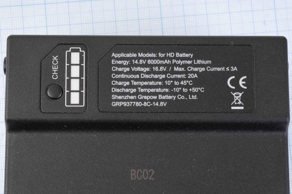 Акумулятор Jinbei HD-610 14.8V/6.0Ah для студійного світла (без механізму фіксації)