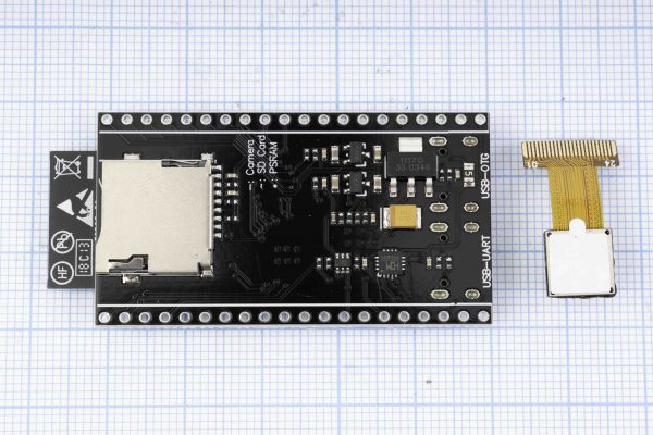 Плата ESP32-S3-WROOM-1-N16R8, CAM OV2640 WIFI + Bluetooth, ESP32, 2x USB Type-C, CH343P