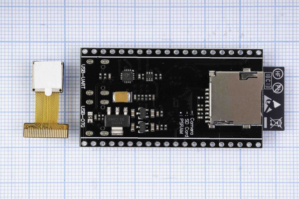 Плата ESP32-S3-WROOM-1-N16R8, CAM OV5640 WIFI + Bluetooth, ESP32, 2x USB Type-C, CH343P
