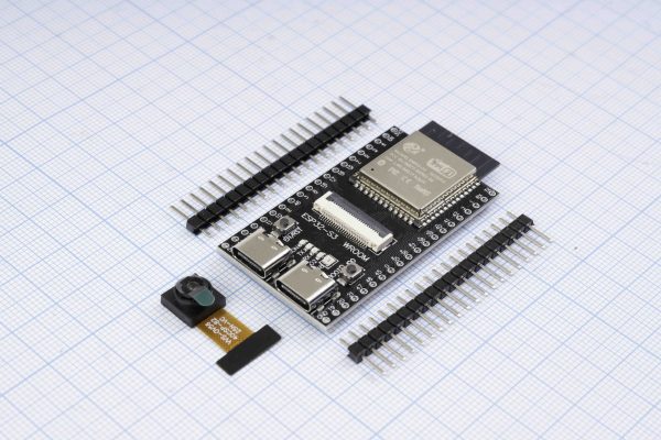 Плата ESP32-S3-WROOM-1-N16R8, CAM OV5640 WIFI + Bluetooth, ESP32, 2x USB Type-C, CH343P