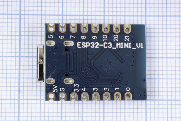 Плата розробника ESP32-C3 PRO Mini (Single-core, Wi-Fi + Bluetooth, USB-C)