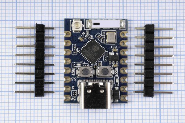 Плата розробника ESP32-C3 PRO Mini (Single-core, Wi-Fi + Bluetooth, USB-C)