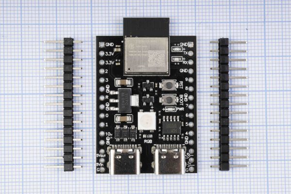 Плата ESP32-С3-MINI WIFI + Bluetooth, ESP32, 2x USB Type-C, CH340K