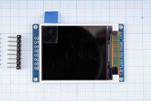Дисплей кольоровий 1.8″ TFT SPI LCD 128x160 ST7789V