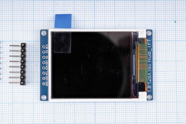Дисплей кольоровий 1.8″ TFT SPI LCD 128x160 ST7789V