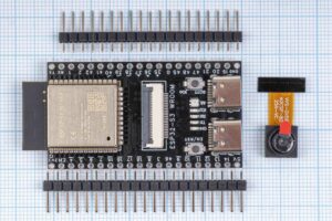 Плата ESP32-S3-WROOM-1-N16R8, CAM OV5640 WIFI + Bluetooth, ESP32, 2x USB Type-C, CH343P