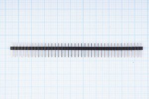 Штировий роз'єм PLS-40-G, конектор 40PIN тато 2.54 мм для плат Arduino