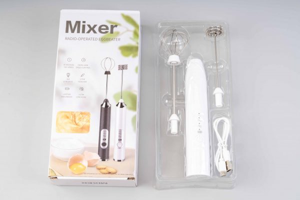 Міксер/капучинатор 2 в 1, портативний, microUSB