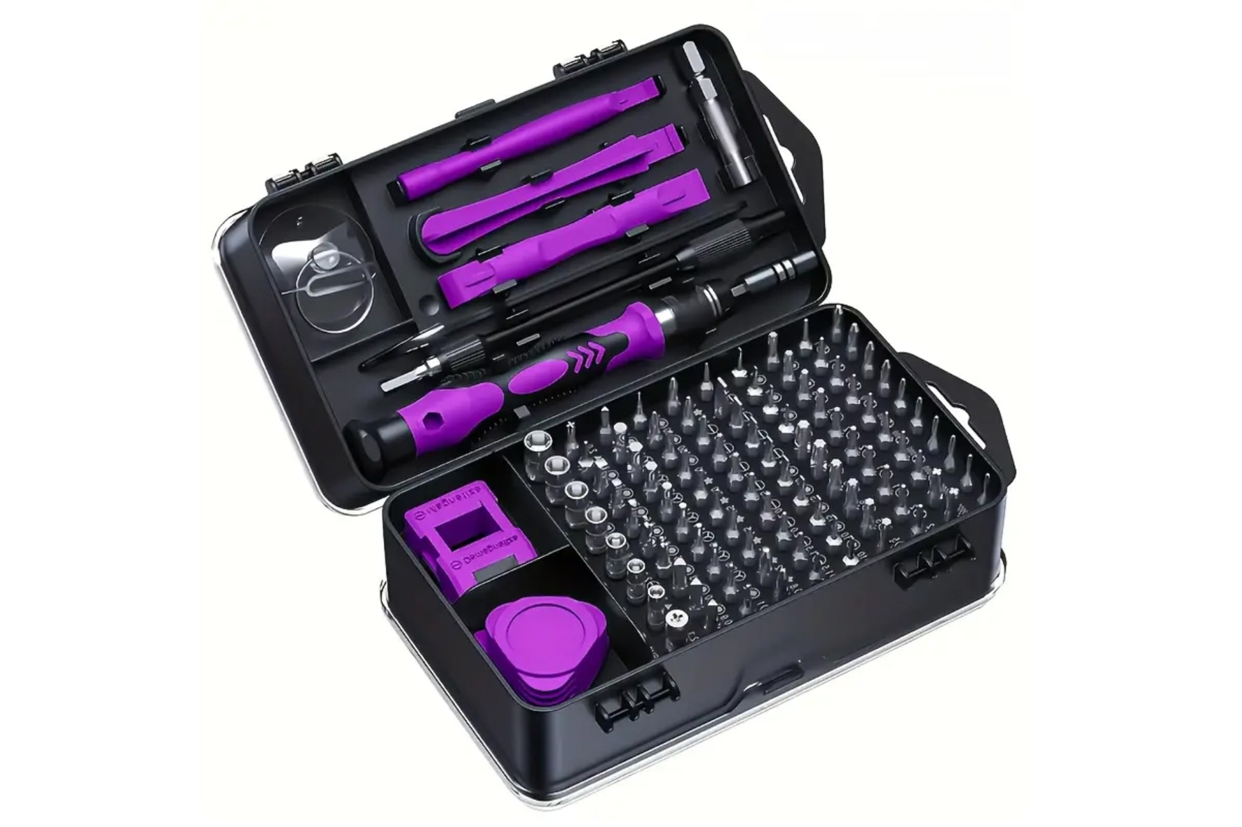 Викрутка з набором біт (98 шт) та інструментами