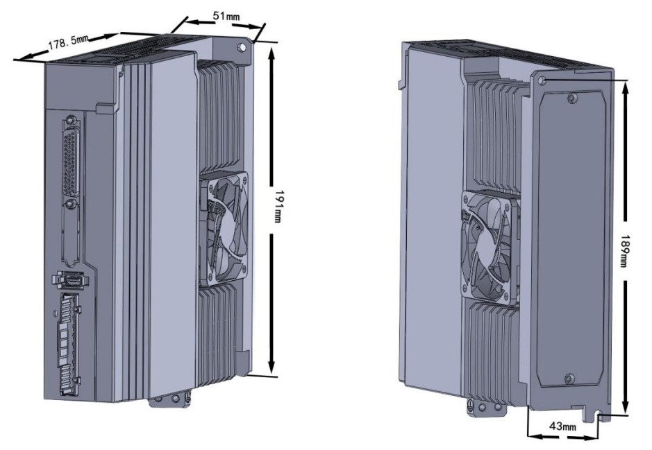 Серводвигун 110AST-A1C06430 (2000W, 6.4 Nm) + серводрайвер TH-T3D-L30A-RABF-B 220V/15A