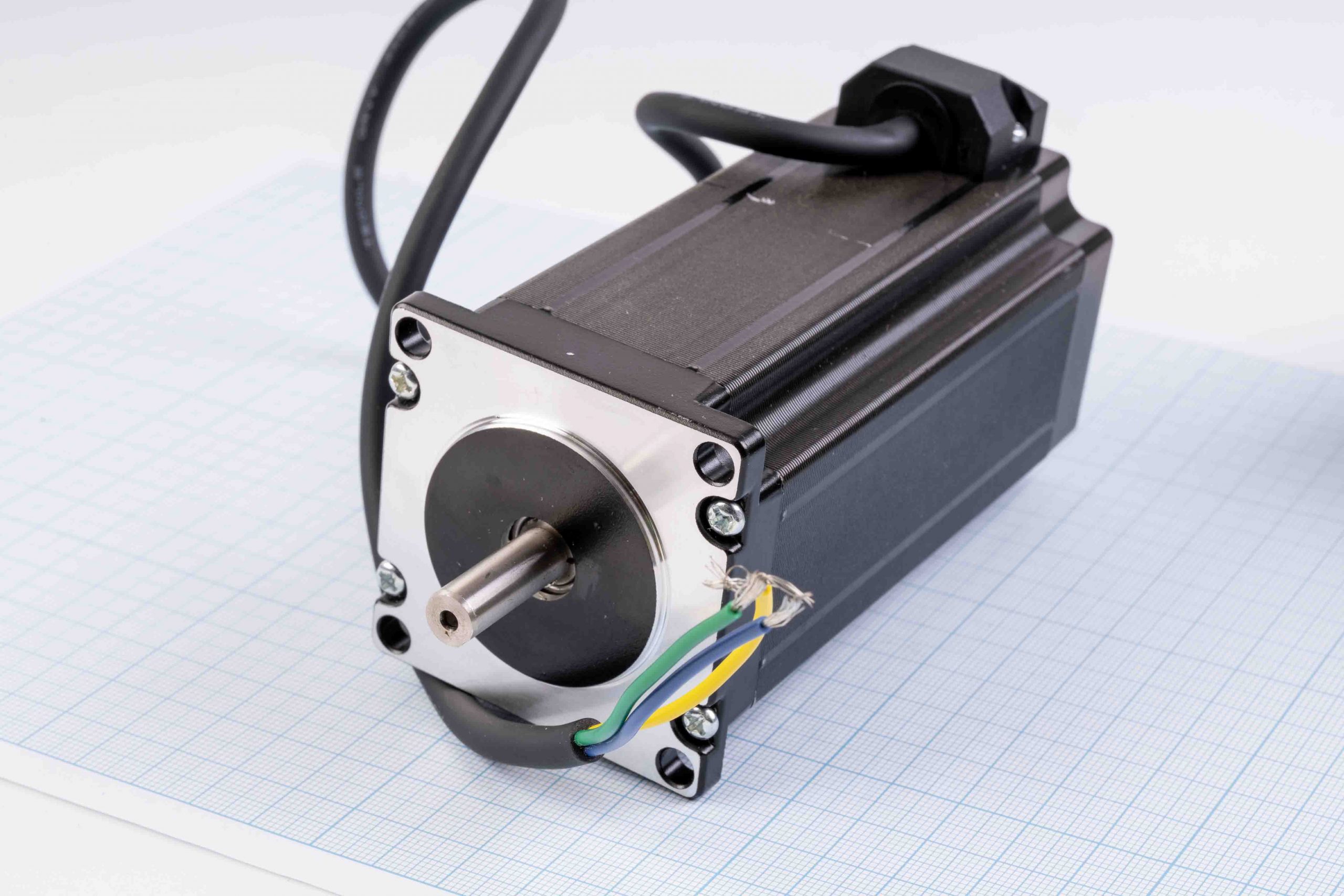 Кроковий двигун трифазний Nema23(57) Times Brilliant 57HCY112AL3-TFA 2.4Nm, 5.8А - Зображення 3