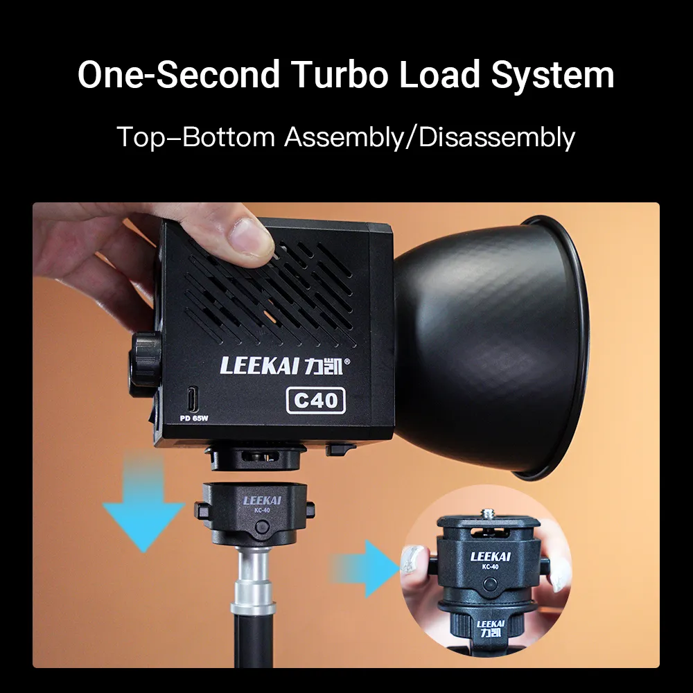 Швидкозйомний майданчик LEEKAI KC-40 Quick Release Base Plate