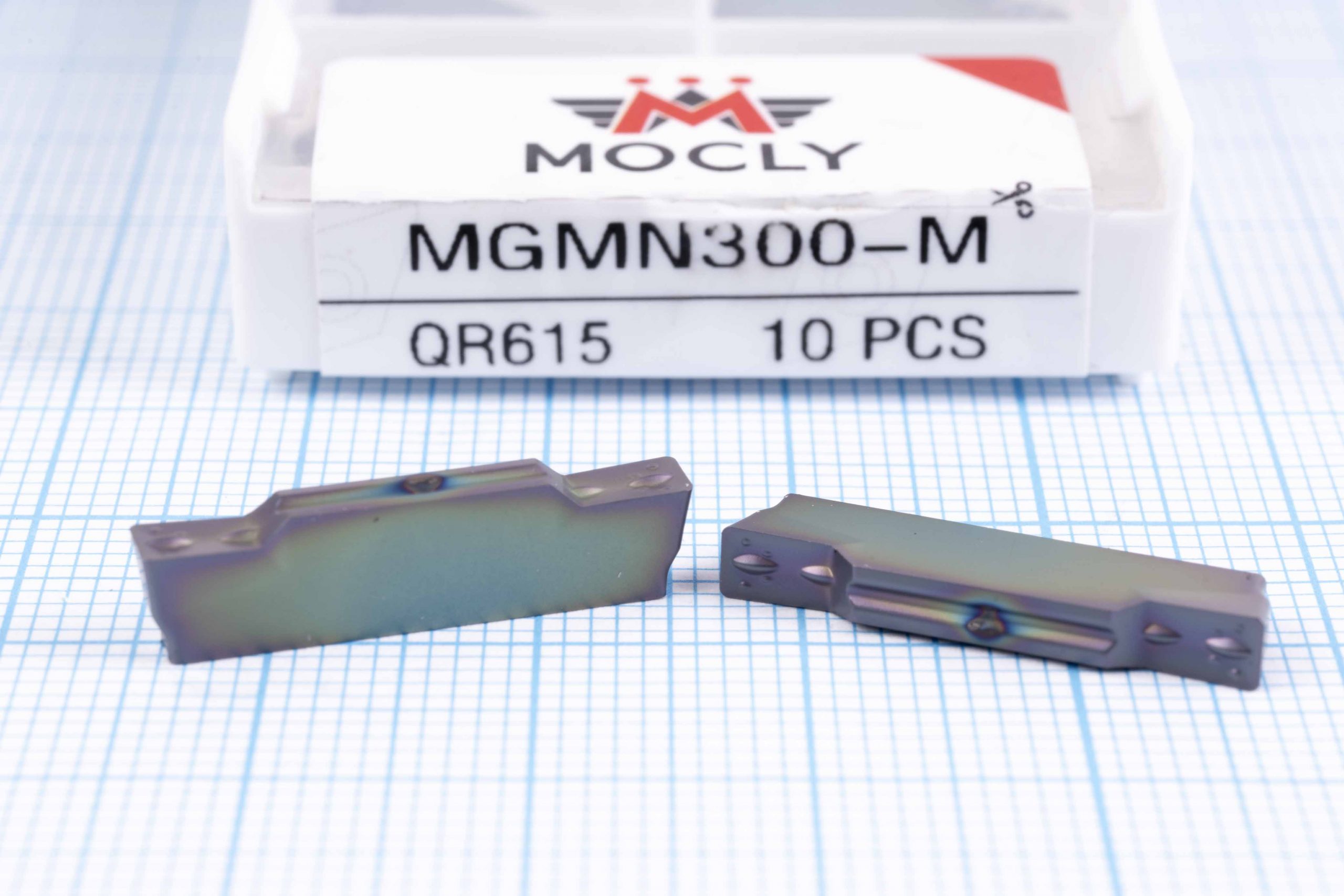 Вставка відрізна (різець) MGMN300-M QR615 MOCLY 68 HRC
