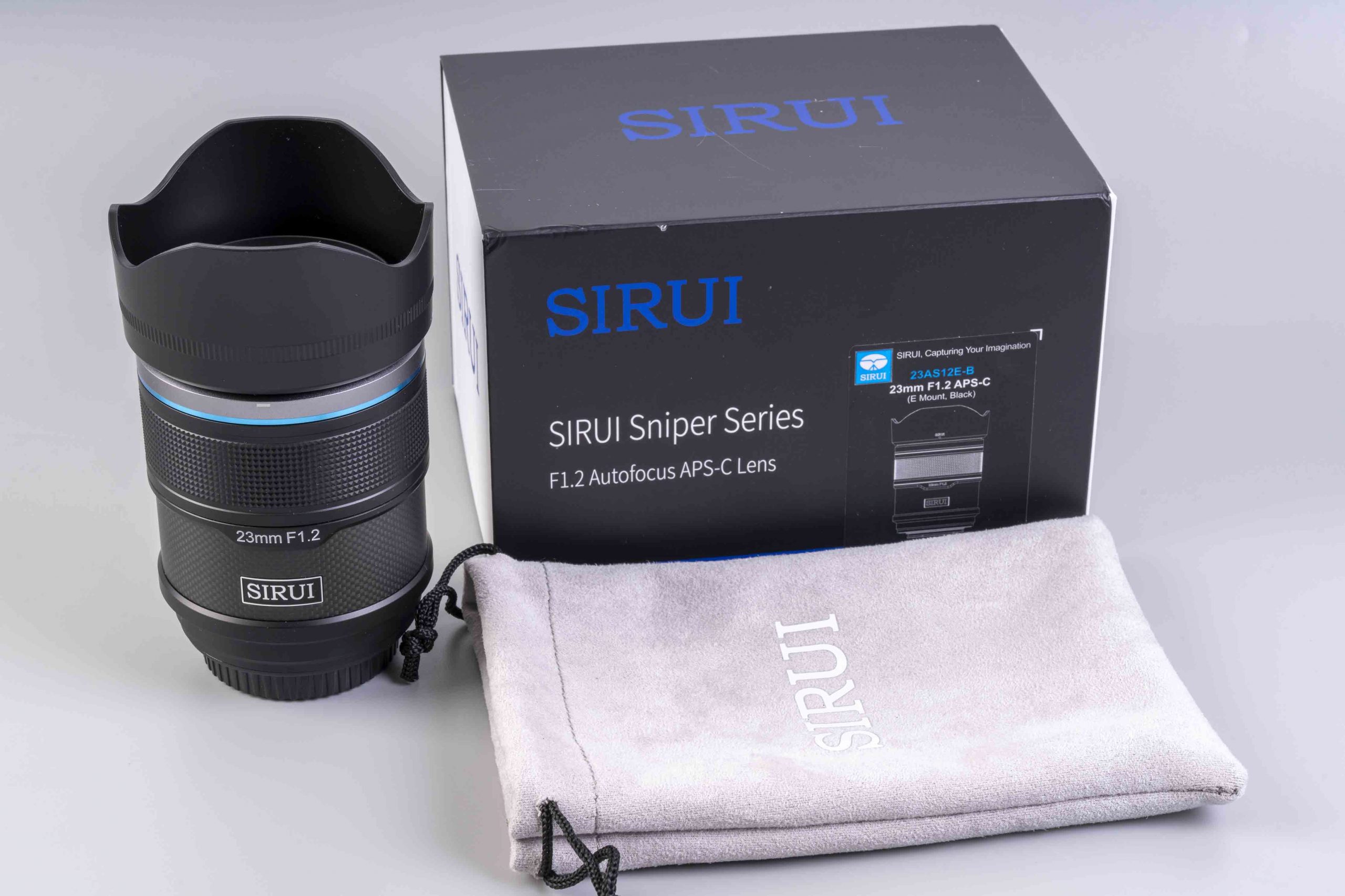 Обʼєктив швидкісний SIRUI Sniper 23mm F1.2 AF APS-C (Sony E-mount)