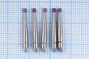 Рубіновий наконечник для індикатора 13.5 мм, Ø2 мм