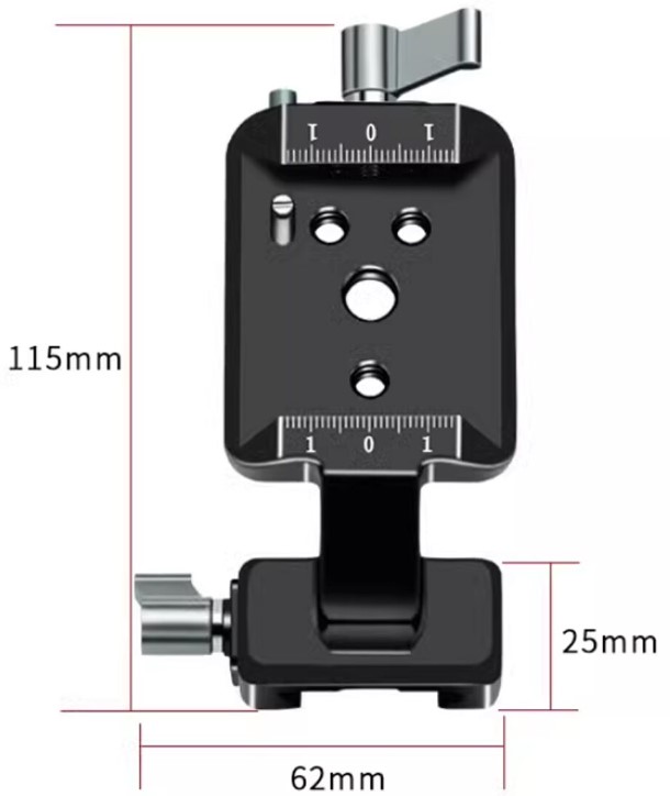 Вертикальний кронштейн для стабілізаторів DJI RS 2 / RS 3 / RS 3 Pro