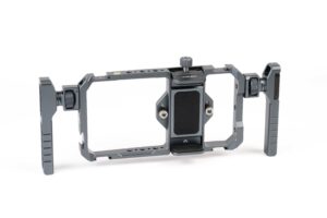 Алюмінієва клітка LEAPLIGHT LYS30 з Bluetooth-кнопкою та двома ручками