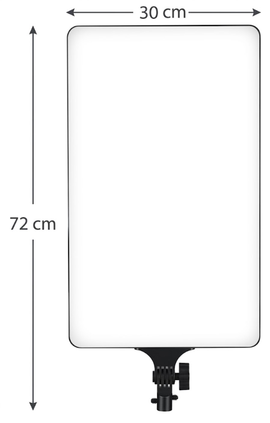 Світлодіодна LED панель RL-32 (32 дюйми, 100 Вт, 2500K-7500K, Ra≥96)